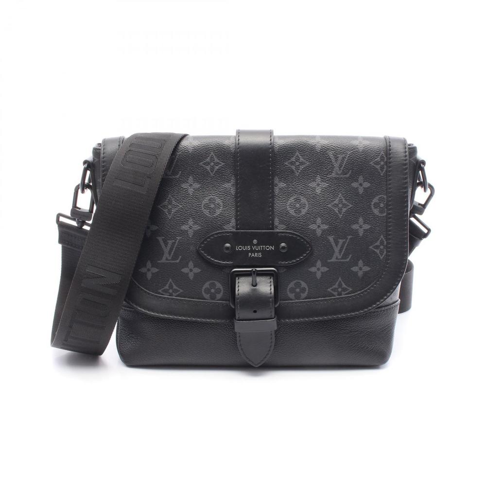 Louis Vuitton Leather Black Eclipse Shoulder Bag … - image 2